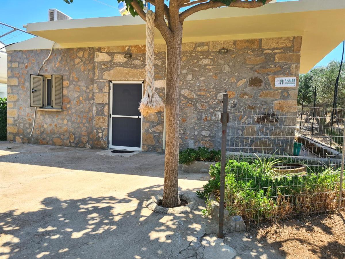 Pause Serenity House Into Olive Groves Villa Agios Fotios Ngoại thất bức ảnh
