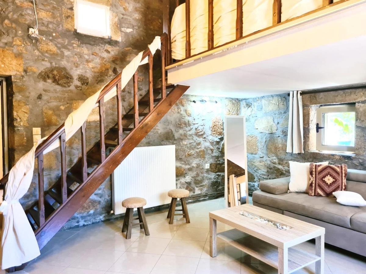 Pause Serenity House Into Olive Groves Villa Agios Fotios Ngoại thất bức ảnh
