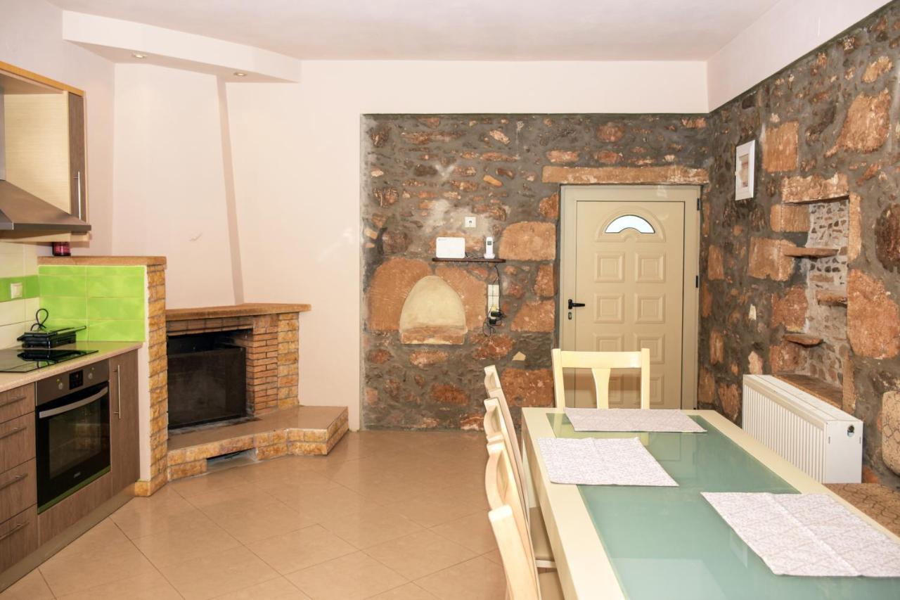 Pause Serenity House Into Olive Groves Villa Agios Fotios Ngoại thất bức ảnh